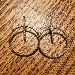 “Sugar Fix Bauble Bar Hoop Earrings”